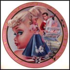 Soda Shop Barbie Collector Plate by Chris Notarile MAIN