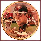 Cal Ripken, Jr. Collector Plate by Jason Walker MAIN