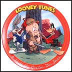 Rabbits Au Gratin du Jour Collector Plate by Warner Brothers Classic Animation MAIN