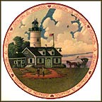 Jayson Sparkin' The Lighthouse Keeper's Daughter Collector Plate by Charles Wysocki MAIN