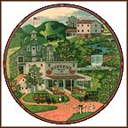 Budzen's Fruits And Vegetables Collector Plate by Charles Wysocki MAIN