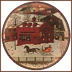 The Overflow Antique Market Collector Plate by Charles Wysocki MAIN
