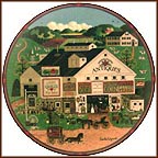Peppercricket Farms Collector Plate by Charles Wysocki MAIN