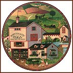 Virginia's Market Collector Plate by Charles Wysocki MAIN