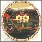 November - Fireside Companions Collector Plate by Charles Wysocki MAIN