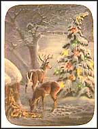Whitetails At Nighttime Collector Plate by David Rottinghaus MAIN