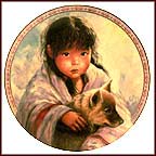 Wrapped In Love Collector Plate by Sue Etem MAIN