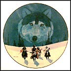The Pathfinders Collector Plate by Gale Running Wolf MAIN