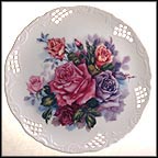 Precious In Purple Collector Plate by Lyn Moser MAIN