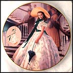 The Green Sprigged Dress Collector Plate by Douglas C. Klauba MAIN