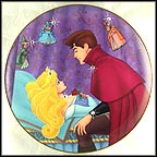 Love's First Kiss Collector Plate by Disney Studio Artists MAIN