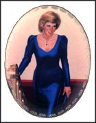 An Enchanting Princess Collector Plate by William Chambers MAIN