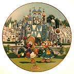 It's A Small World Collector Plate by Disney Studio Artists MAIN