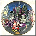 The Main St. Electrical Parade Collector Plate by Disney Studio Artists MAIN