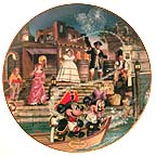 Pirates Of The Caribbean Collector Plate by Disney Studio Artists MAIN