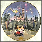 Sleeping Beauty Castle Collector Plate by Disney Studio Artists MAIN