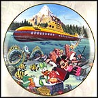 Submarine Voyage Collector Plate by Disney Studio Artists MAIN
