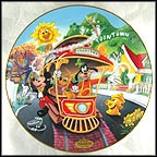 Mickey's Toontown Collector Plate by Disney Studio Artists MAIN