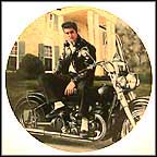 King Of The Road Collector Plate by Bruce Emmett MAIN
