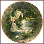 Silvery Splashes Collector Plate by Mimi Jobe MAIN