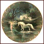 Trails Of Starlight Collector Plate by Mimi Jobe MAIN