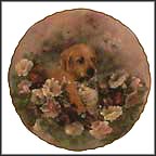 Cozy Petunia Patch Collector Plate by Lily Chang MAIN
