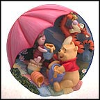 Honey And Sun Make Friendly Fun Collector Plate by A. A. Milne & E. H. Shepard MAIN