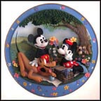 Picnic Fun For Everyone Collector Plate by Disney Studio Artists MAIN