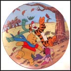 A Blustery Day Is Best With Friends Collector Plate by A. A. Milne & E. H. Shepard MAIN