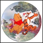 Tree Top Trio Collector Plate by A. A. Milne & E. H. Shepard MAIN