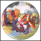 Trouble With Bubbles Collector Plate by A. A. Milne & E. H. Shepard MAIN