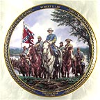 Robert E. Lee Collector Plate by John Paul Strain MAIN