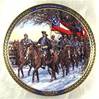 John Hunt Morgan Collector Plate by John Paul Strain MAIN