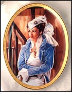 Sapphire Slendor Collector Plate by Chris Notarile MAIN