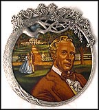 Ashley's Smoldering Fire Collector Plate by Mary Jo Phalen MAIN