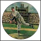Carl Hubbell: The 1934 All-Star Game Collector Plate by Stephen Gardner MAIN