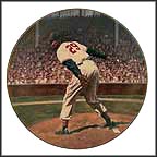Satchel Paige: Greatest Games Collector Plate by Stephen Gardner MAIN