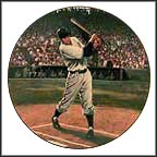 Bobby Thomson: Shot Heard Round The World Collector Plate by Stephen Gardner MAIN