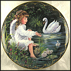 An Angel's Sharing Collector Plate by Donna Brooks MAIN