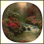 For Thou Art My Lamp Collector Plate by Thomas Kinkade MAIN