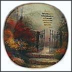 I Am The Light Of The World Collector Plate by Thomas Kinkade MAIN