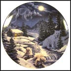 Two On The Sly, Two Watch Nearby Collector Plate by D. L. "Rusty" Rust MAIN