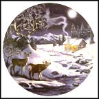 Two By A Stream, Two In A Dream Collector Plate by D. L. "Rusty" Rust MAIN