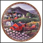 The Apple Blossom Festival Collector Plate by Martha Leone MAIN