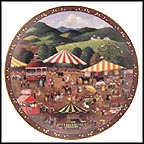 The County Fair Collector Plate by Martha Leone MAIN