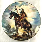 The Defender Collector Plate by Russ Docken MAIN