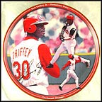 Cincinnati Slugger Collector Plate by Chris Hopkins MAIN
