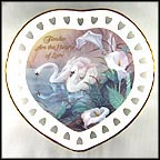 Tender Are The Hearts Of Love Collector Plate by Lena Liu MAIN