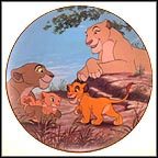 Best Friends Collector Plate by Disney Studio Artists MAIN