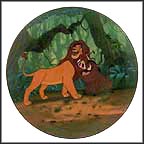 Hakuna Matata Collector Plate by Disney Studio Artists MAIN